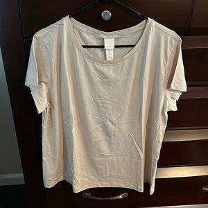 Beige oversized t-shirt